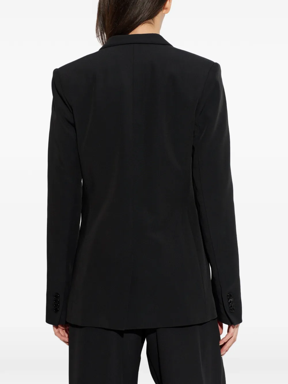 ISABEL MARANT Blazer met enkele rij knopen Zwart