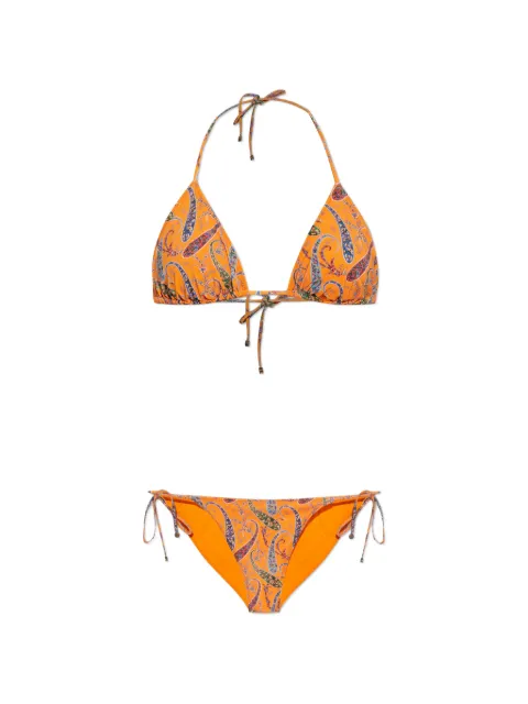 ETRO paisley-print bikini