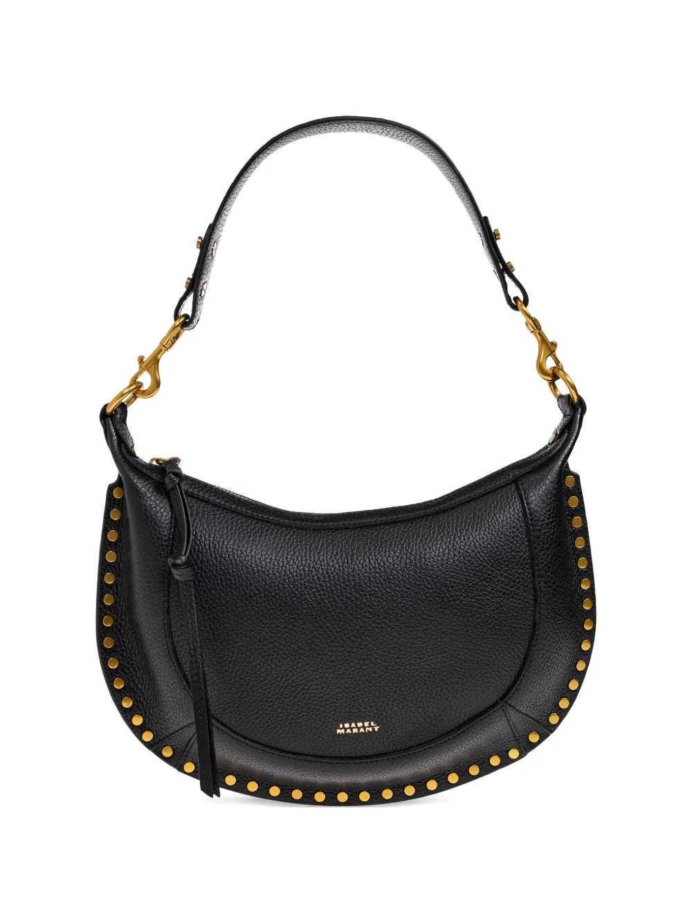 ISABEL MARANT Oskan Moon studded leather tote bag - Nero