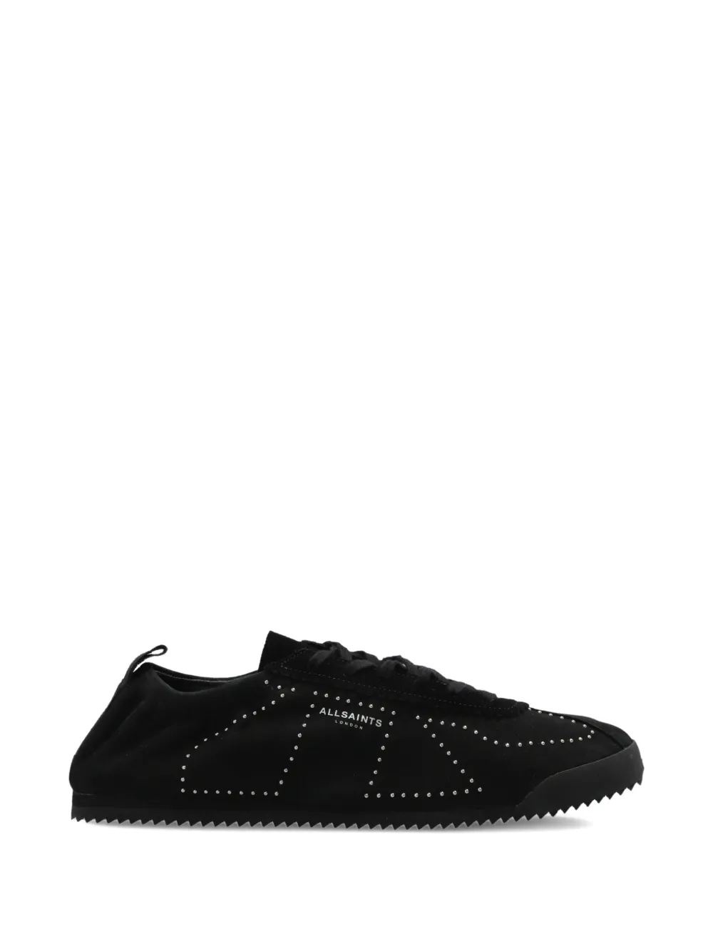AllSaints Kenny sneakers met studs Zwart