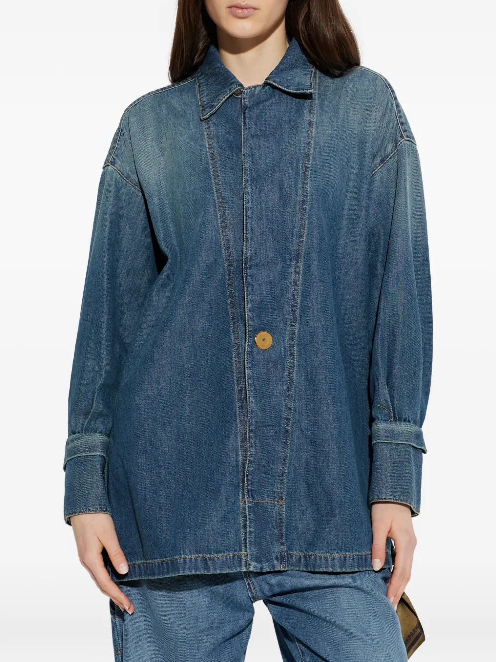  Darkpark Buttoned Shirt - Blue 