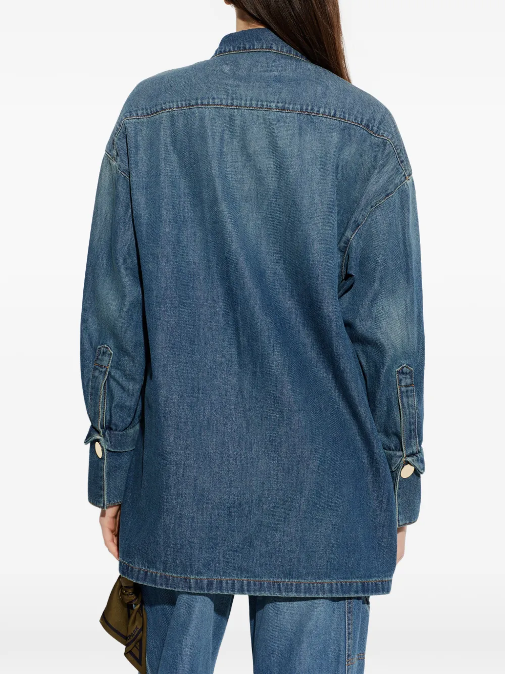 DARKPARK blouse Blauw