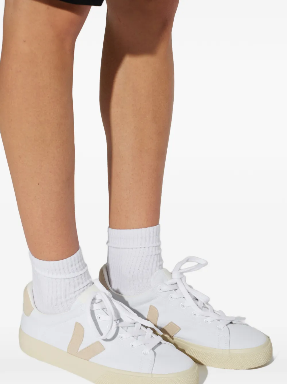 VEJA Campo sneakers met logopatch Wit