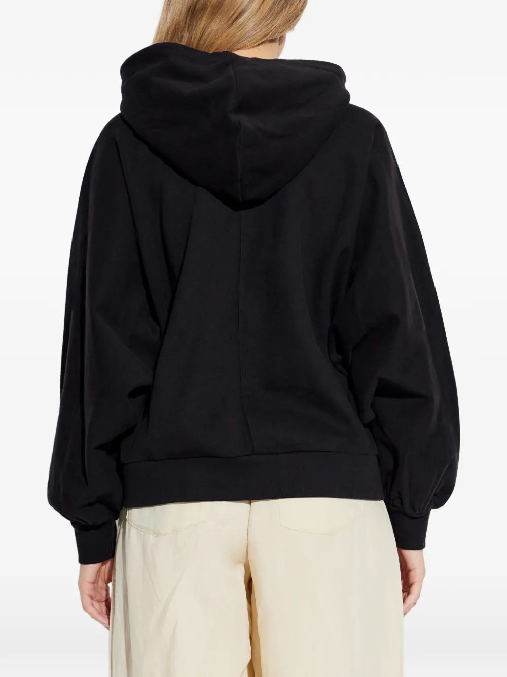 AllSaints Hoodie met borduurwerk Zwart