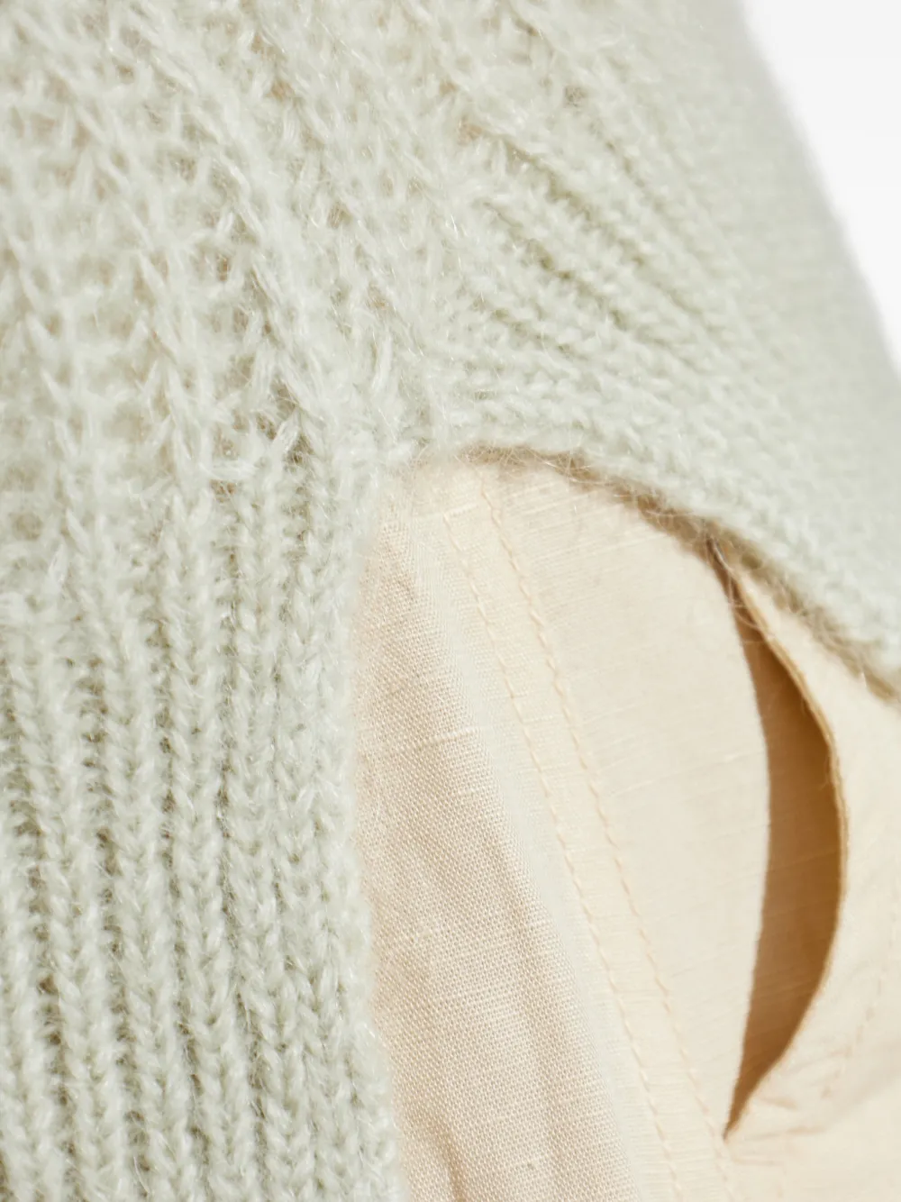 AllSaints Trui met ronde hals Beige