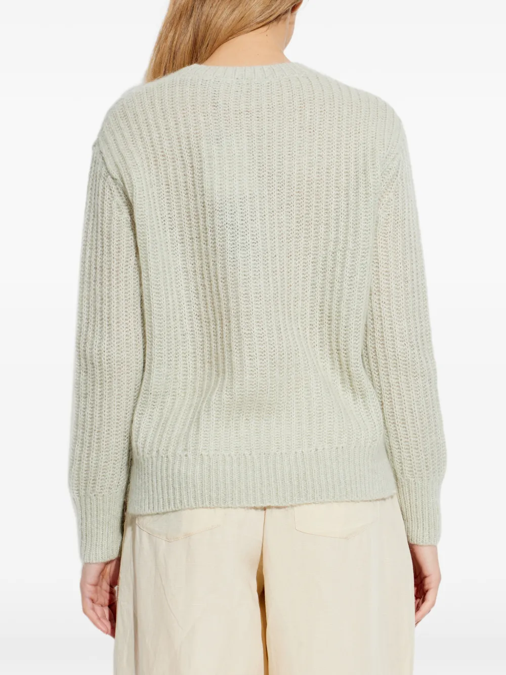 AllSaints Trui met ronde hals Beige