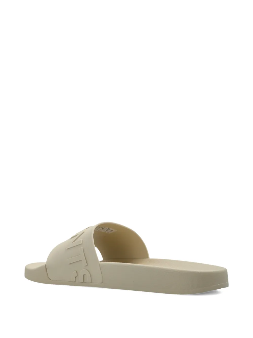 AllSaints Biggy slippers met logo Wit