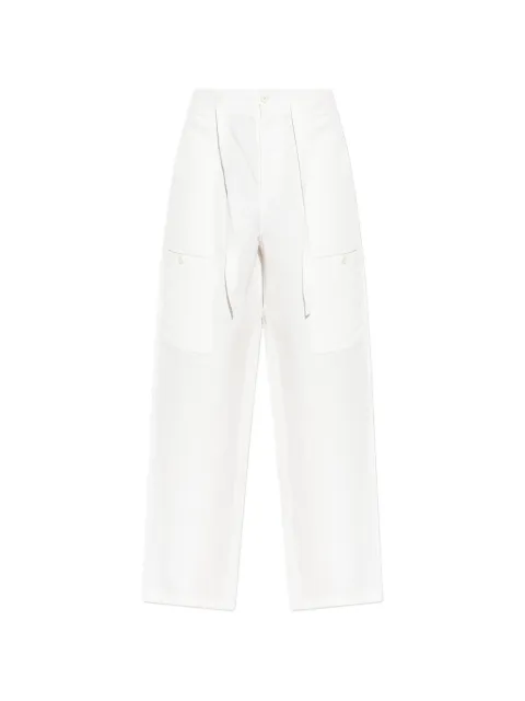 JIL SANDER+ cargo-pocket tie-fastening trousers