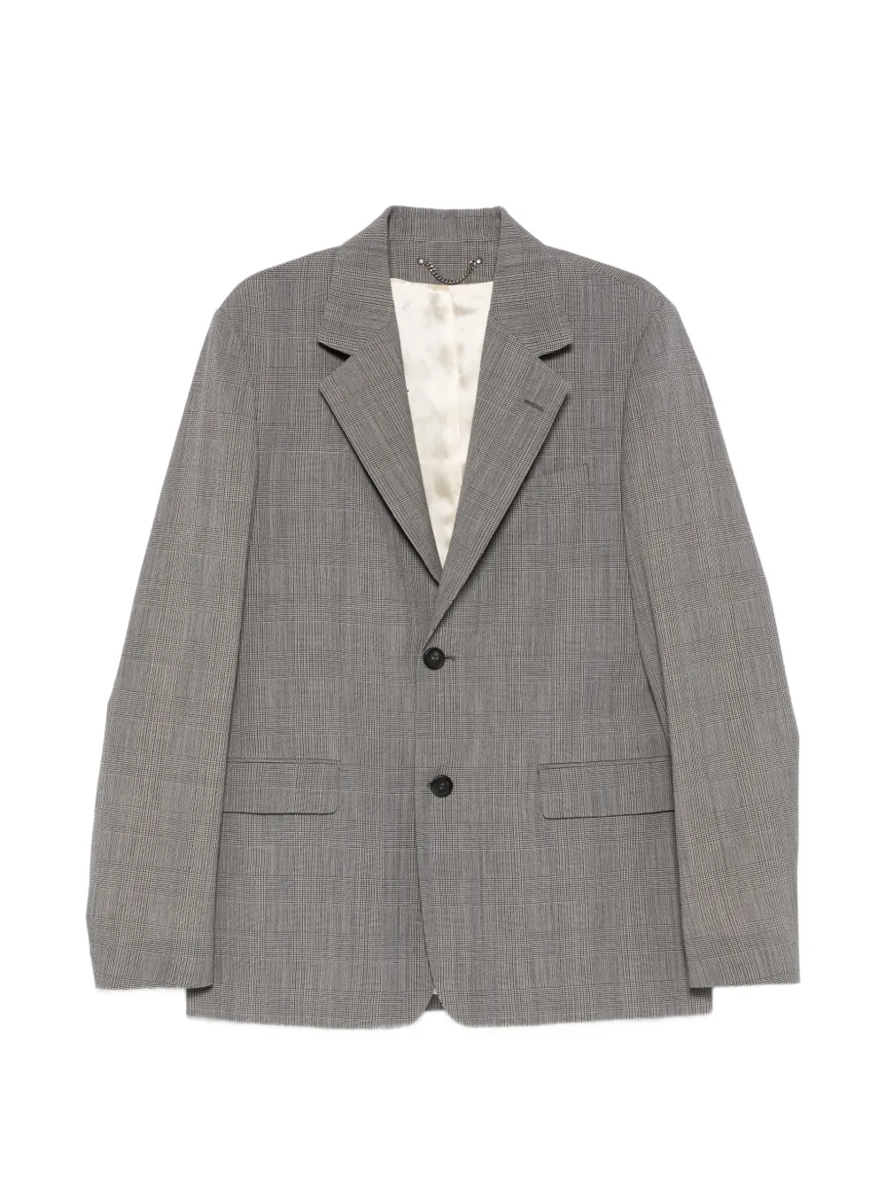 Golden Goose Blazer a quadri - Grigio