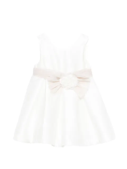 Abel & Lula Mikado rosette bow dress