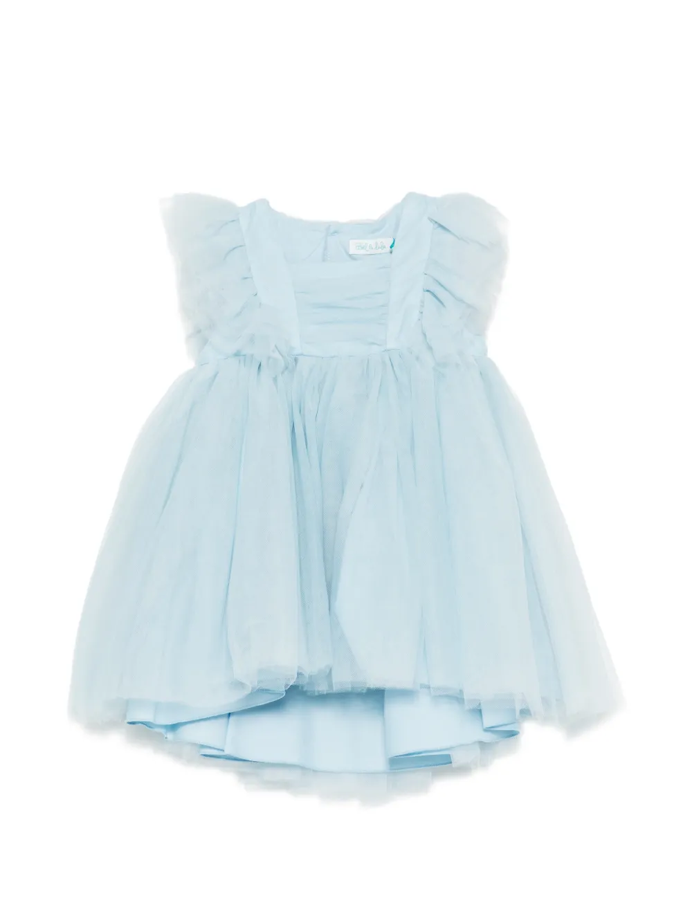 Abel & Lula ruffled dress - Blu