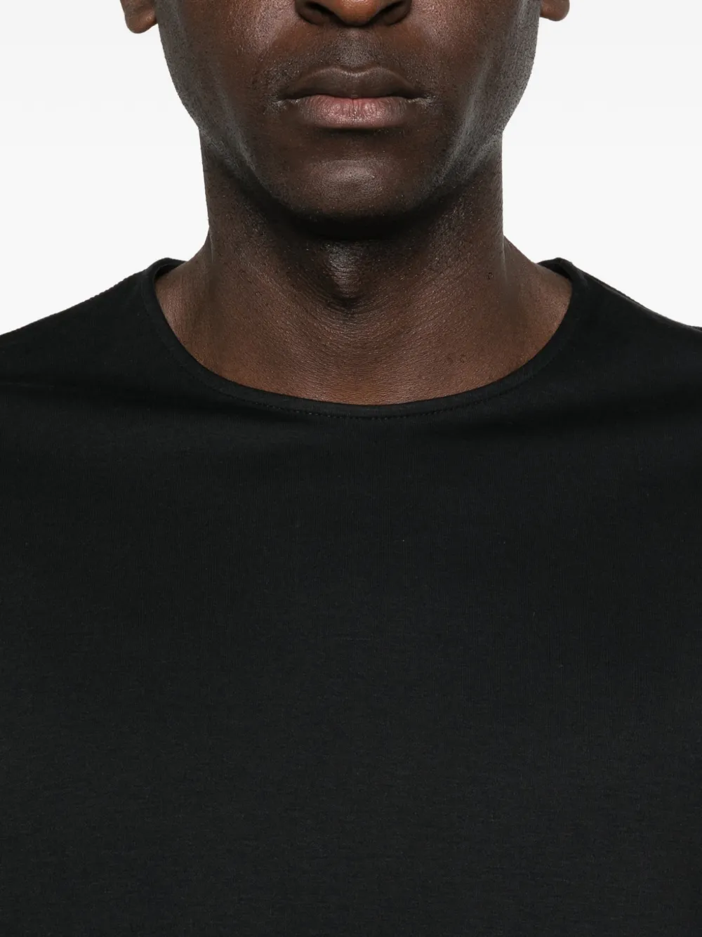 LEMAIRE T-shirt met lange mouwen Zwart