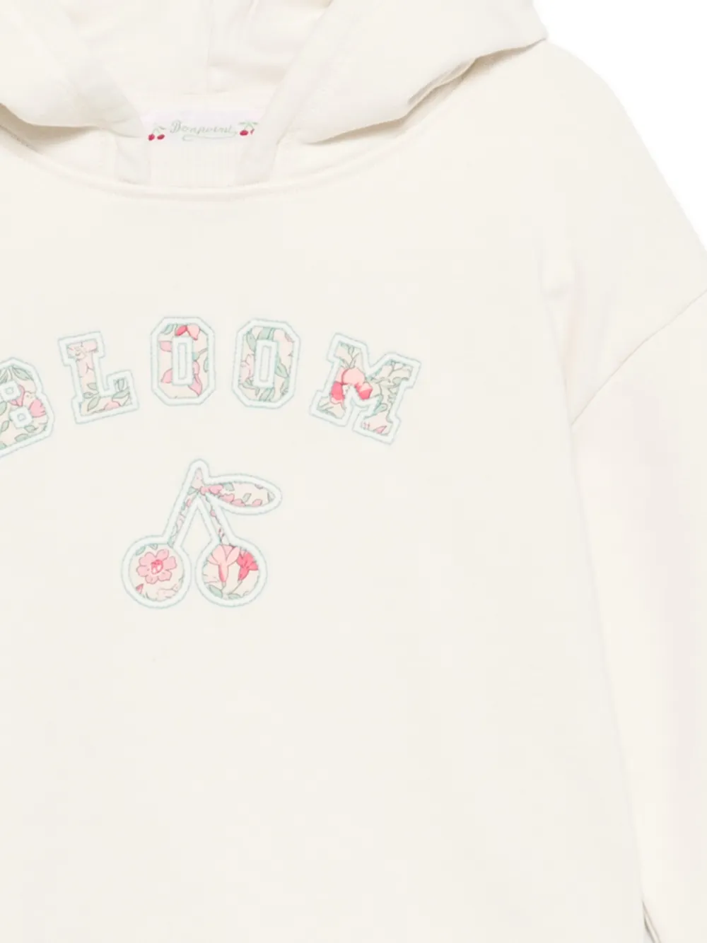 Carmine Long-Sleeve Embroidered Hoodie