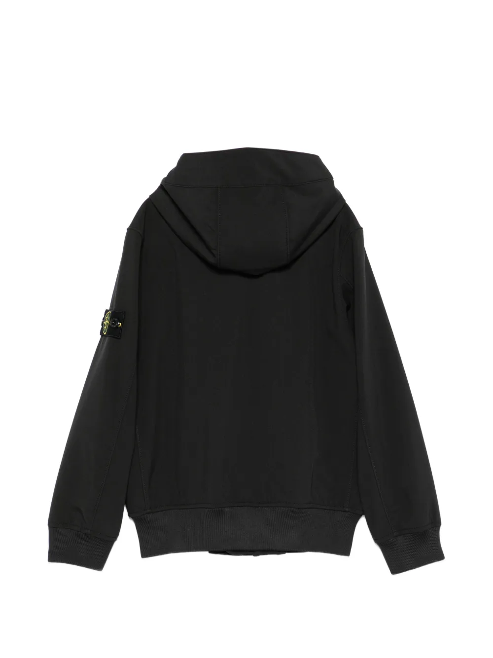 Stone Island Junior Jack met capuchon Zwart