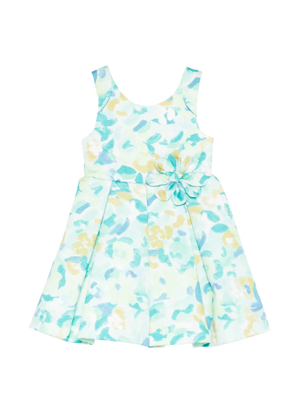 Abel & Lula floral-pattern dress - Verde