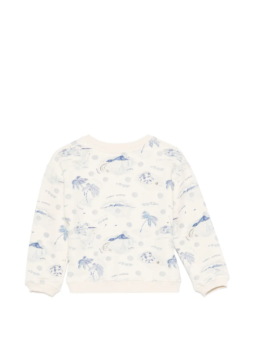  Bonpoint Tonino Printed Sweatshirt - Neutrals 