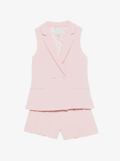 Abel & Lula pink short set