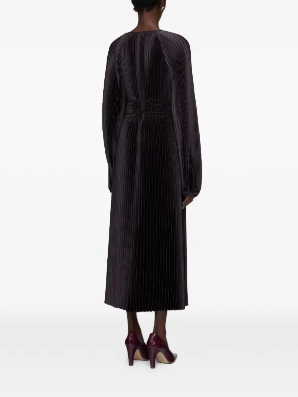 joseph pleated dress Ortiz Pleated Woven Dress 32 /