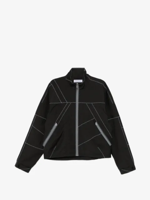 Kiko Kostadinov Fosco zigzag-stitching zip-fastening jacket