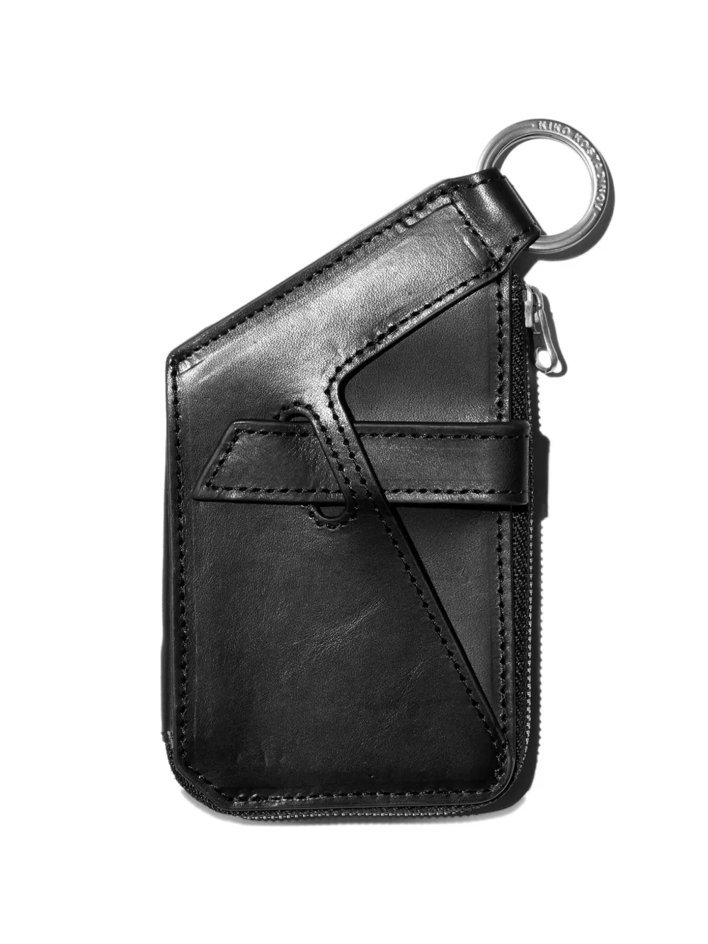 Kiko Kostadinov The Ohne key ring cardholder - Nero