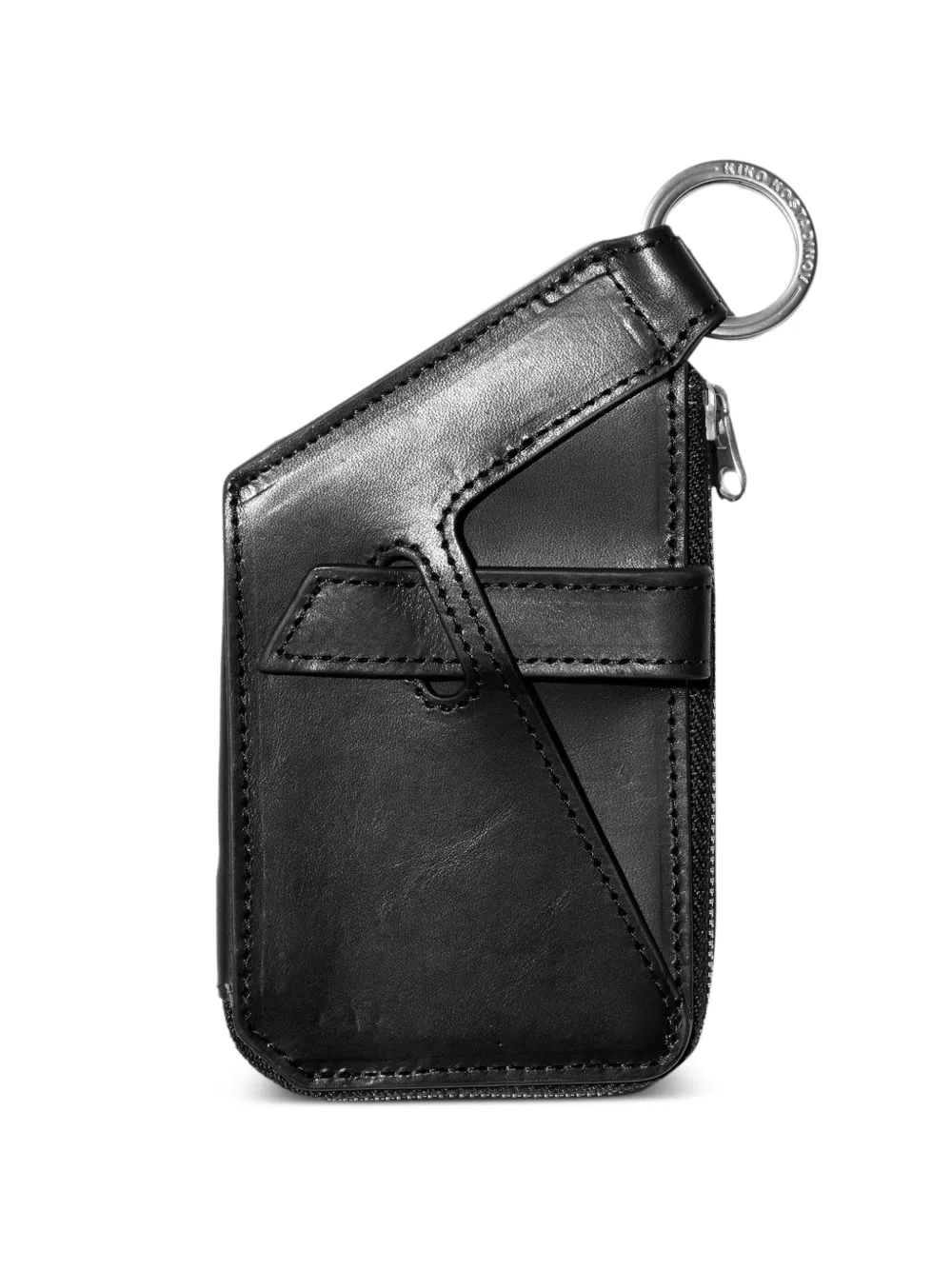 Kiko Kostadinov The Ohne key ring cardholder - Nero