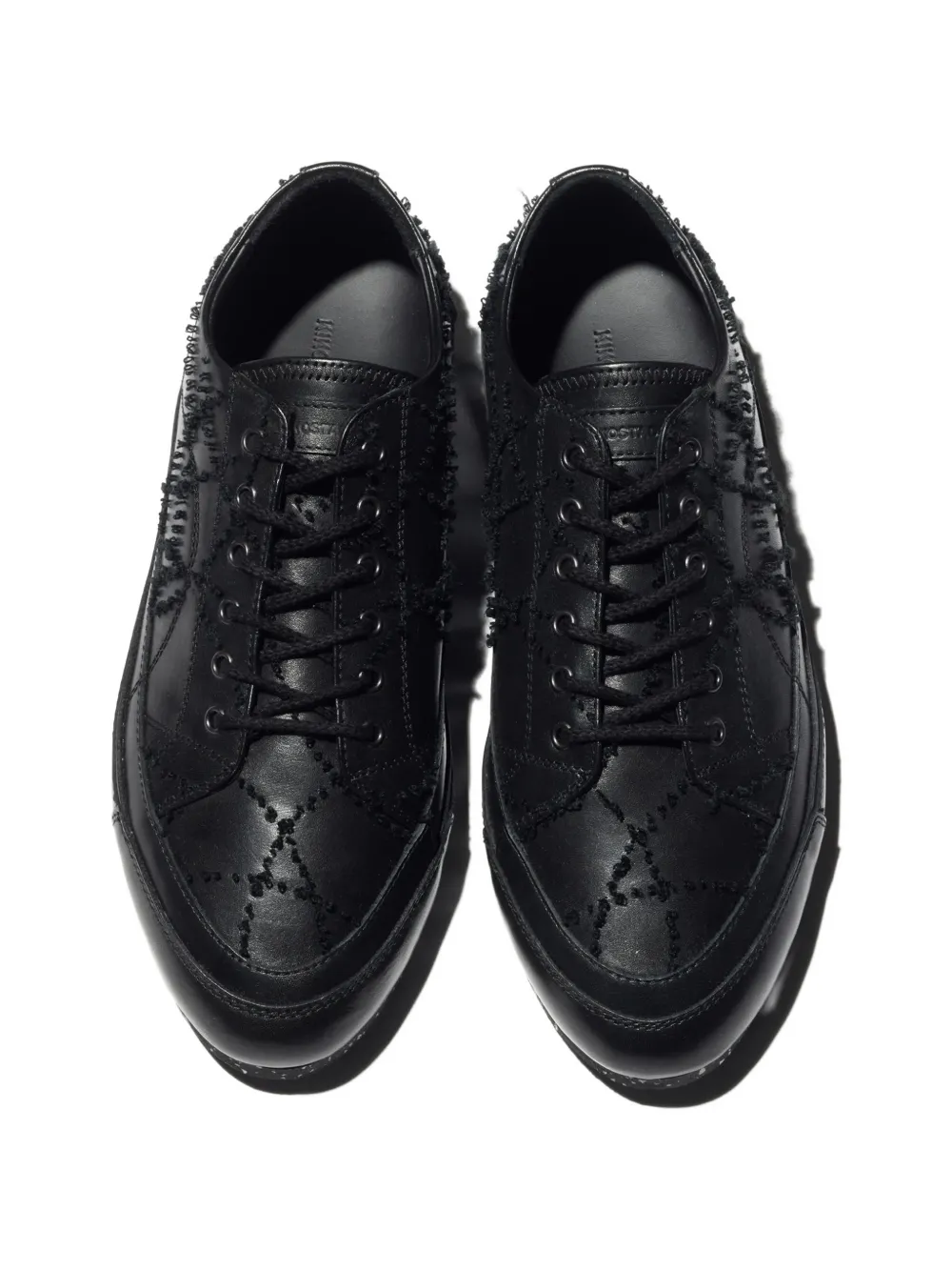 Kiko Kostadinov Kolmo sneakers met stiksel Zwart