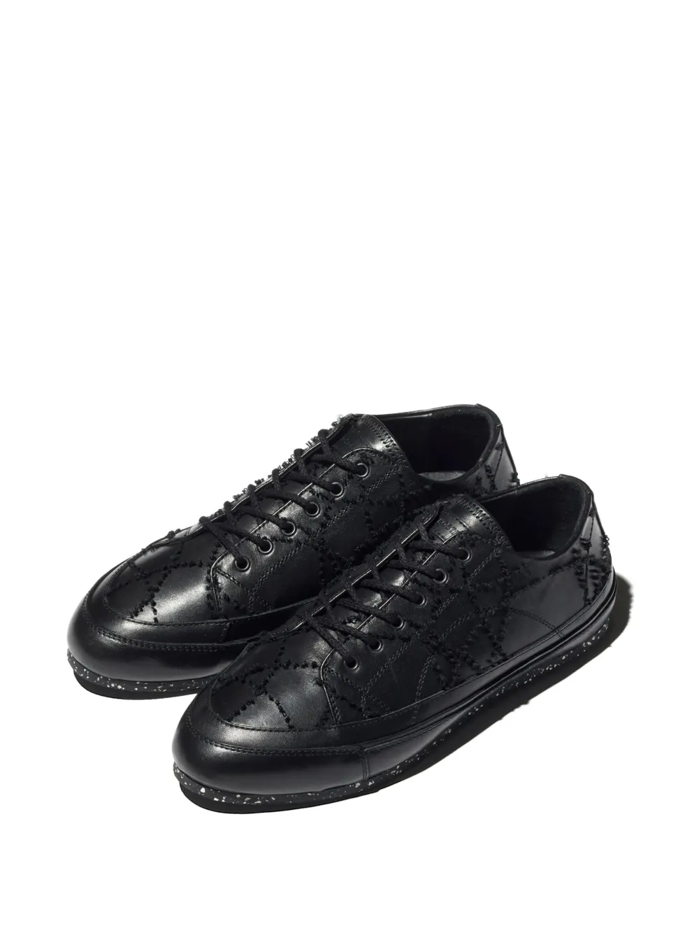 Kiko Kostadinov Kolmo sneakers met stiksel Zwart