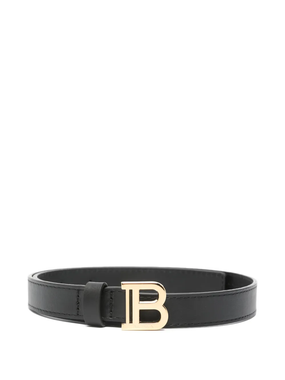 Balmain Kids B-buckle belt - Nero
