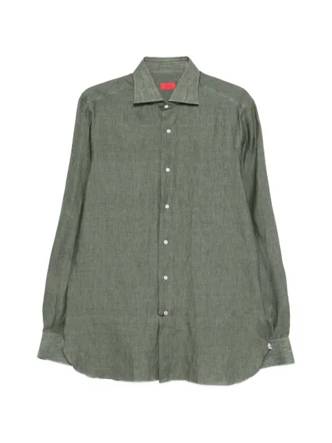 Isaia button-fastening shirt