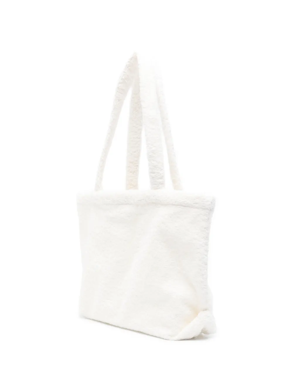  Elisabetta Franchi La Mia Bambina Embroidered-logo Shoulder Bag - Neutrals 