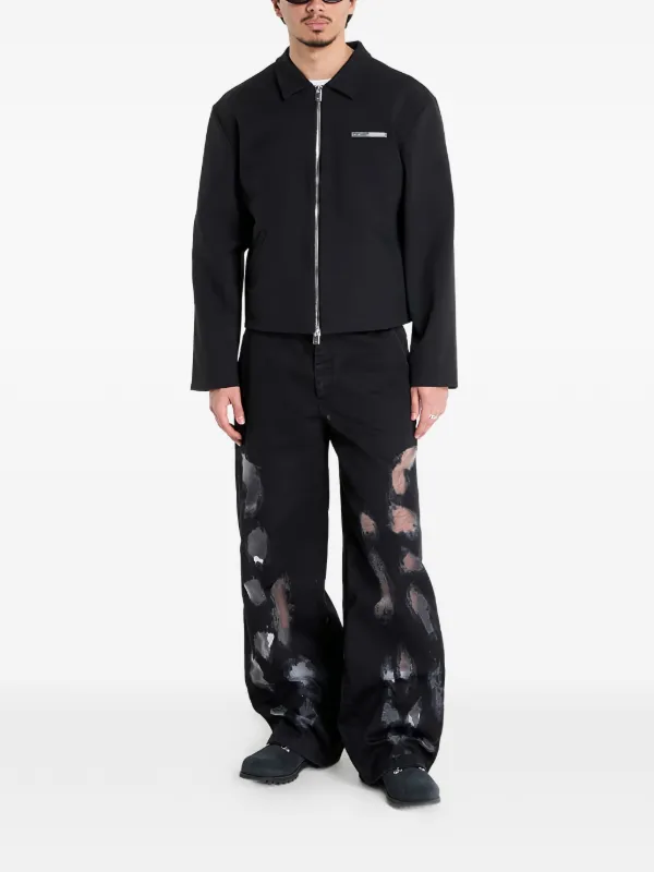 HELIOT EMIL Dressage ジップ ジャケット | ブラック | FARFETCH JP