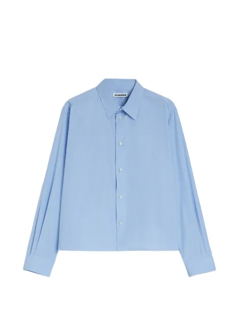 Jil Sander cropped long-sleeve shirt