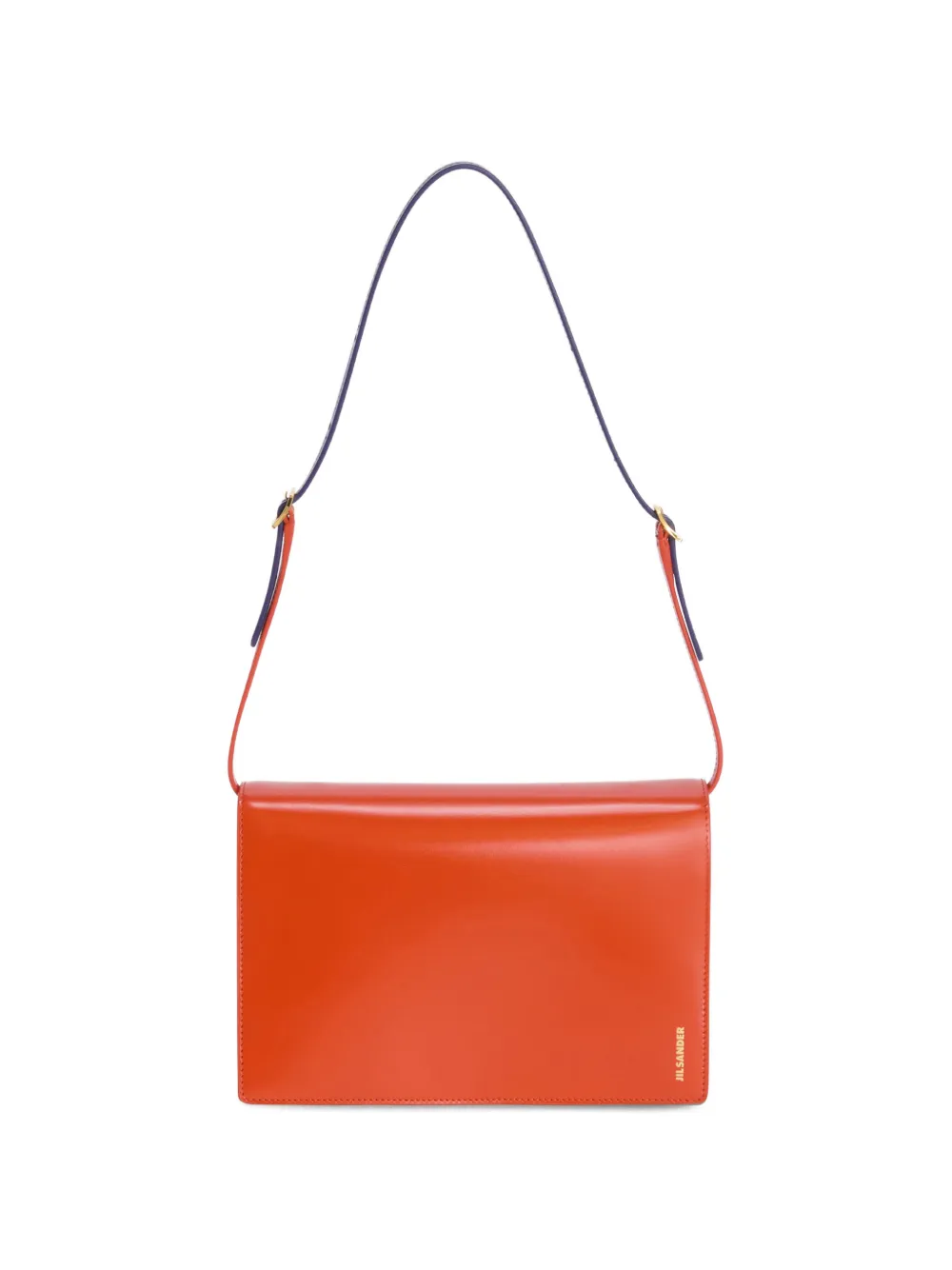Jil Sander Borsa a spalla File piccola - Arancione