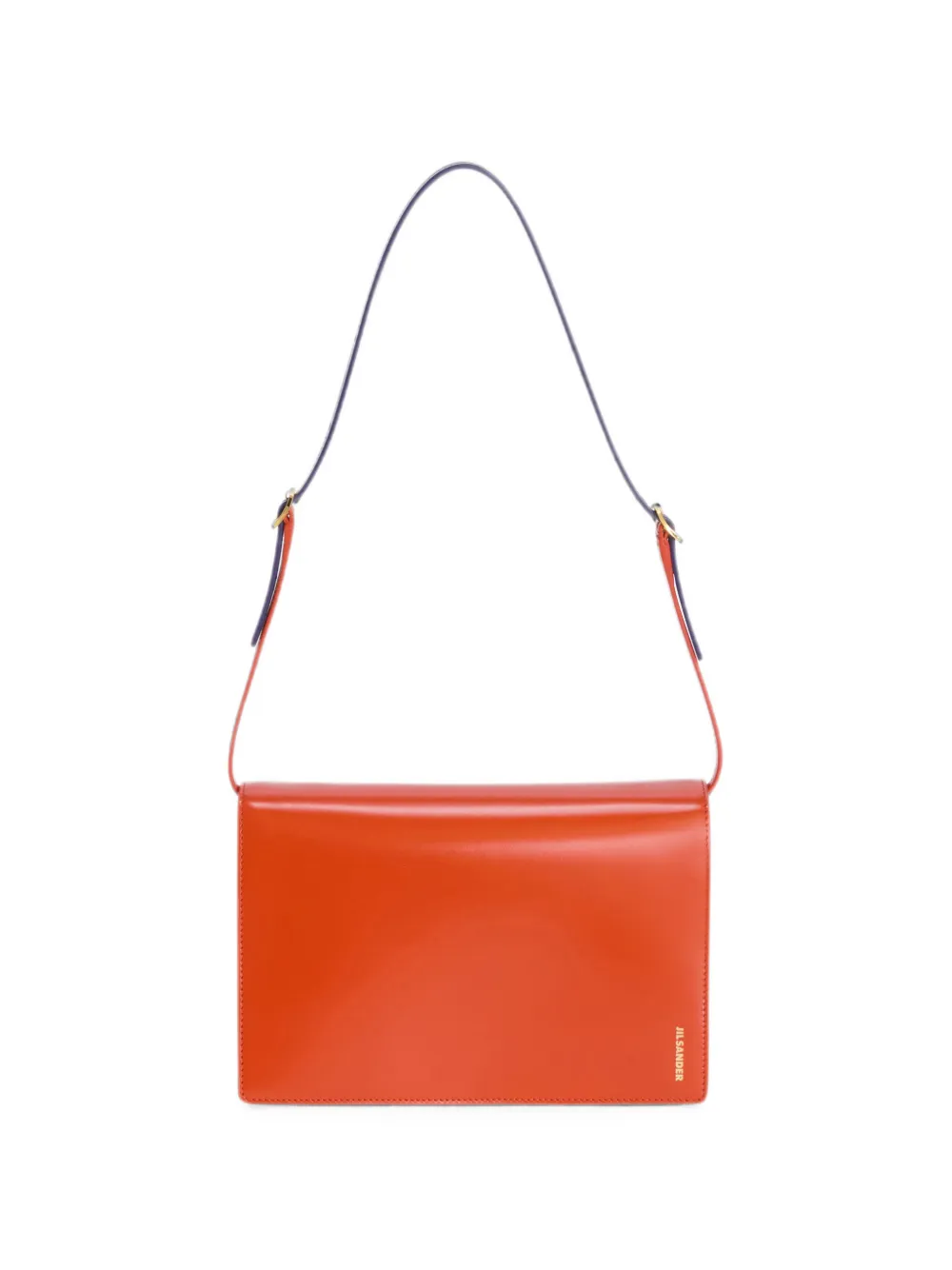 Jil Sander Borsa a spalla File piccola - Arancione