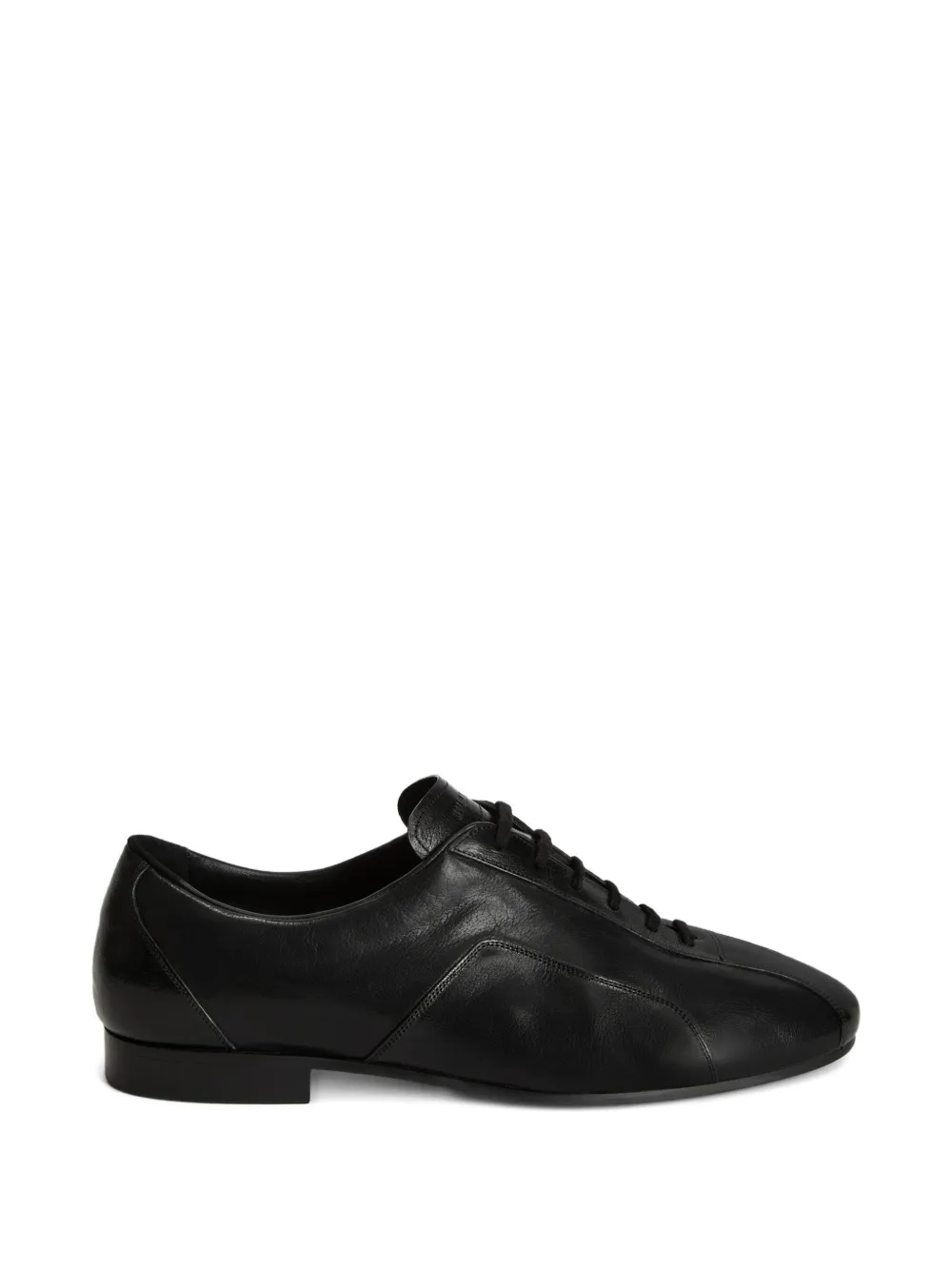 Jil Sander Leren Oxford schoenen Zwart