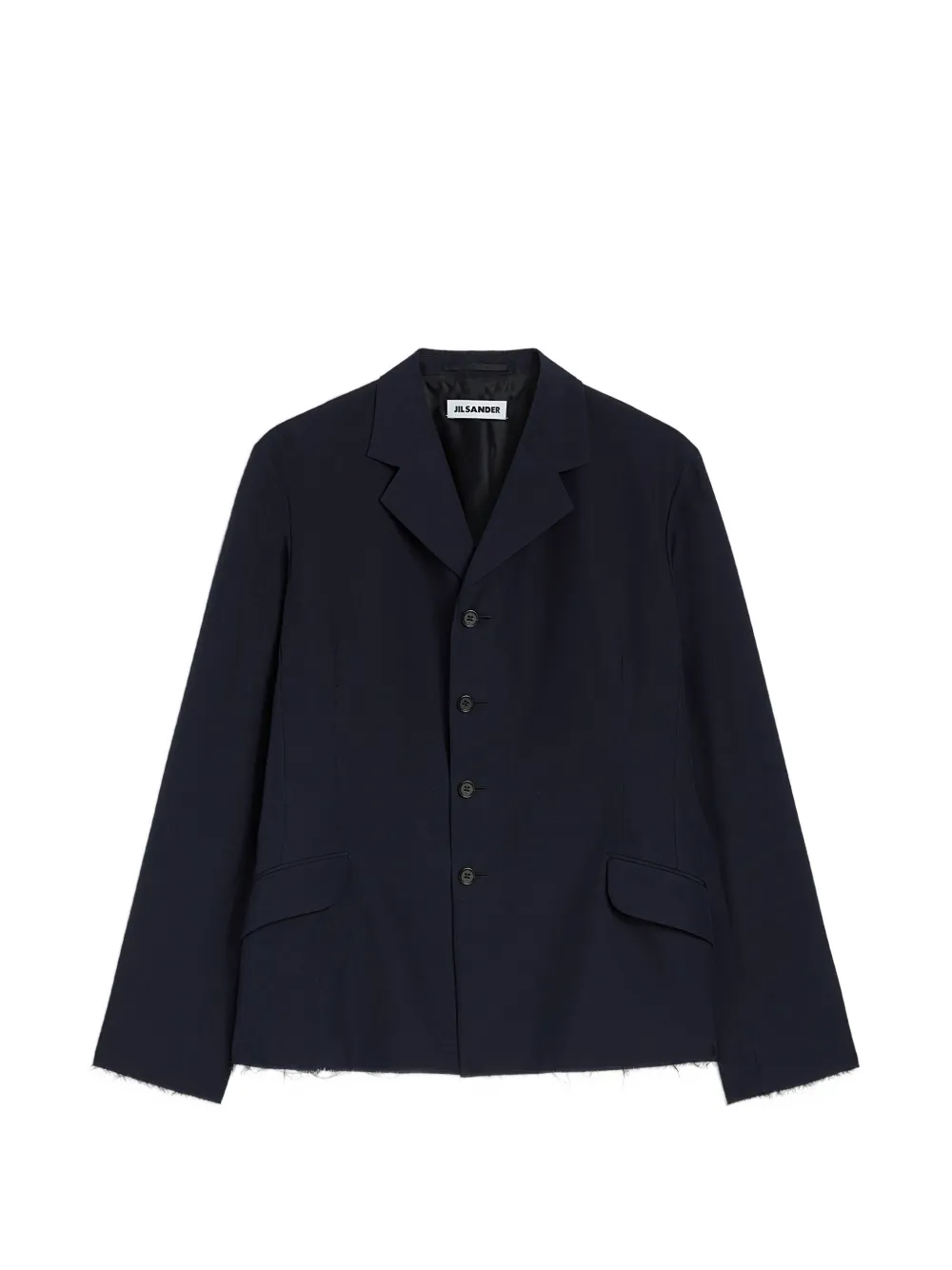 Jil Sander Giacca in popeline - Blu