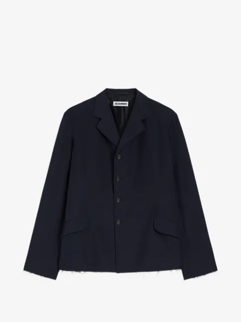 Jil Sander wool poplin jacket