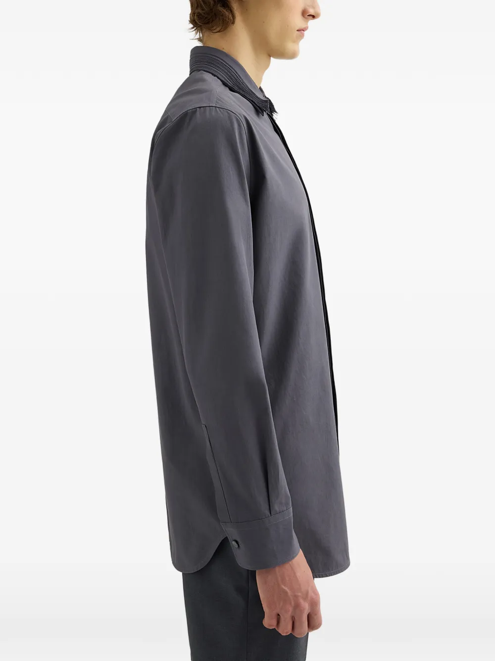 Jil Sander Katoenen overhemd Grijs
