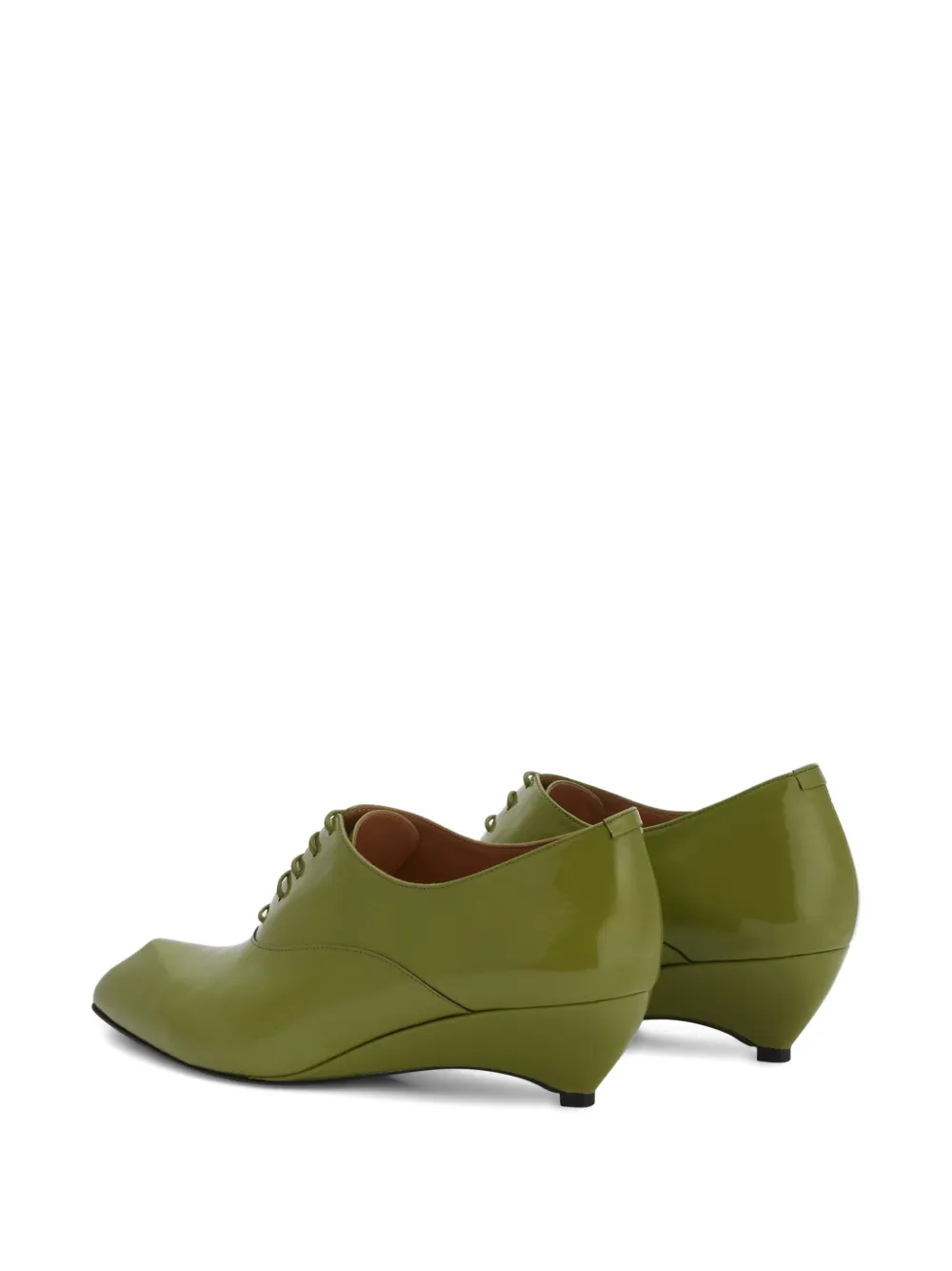 Jil Sander Pumps met puntige neus Groen
