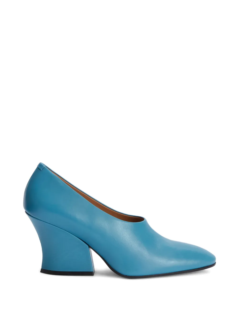 Jil Sander Leren pumps Blauw