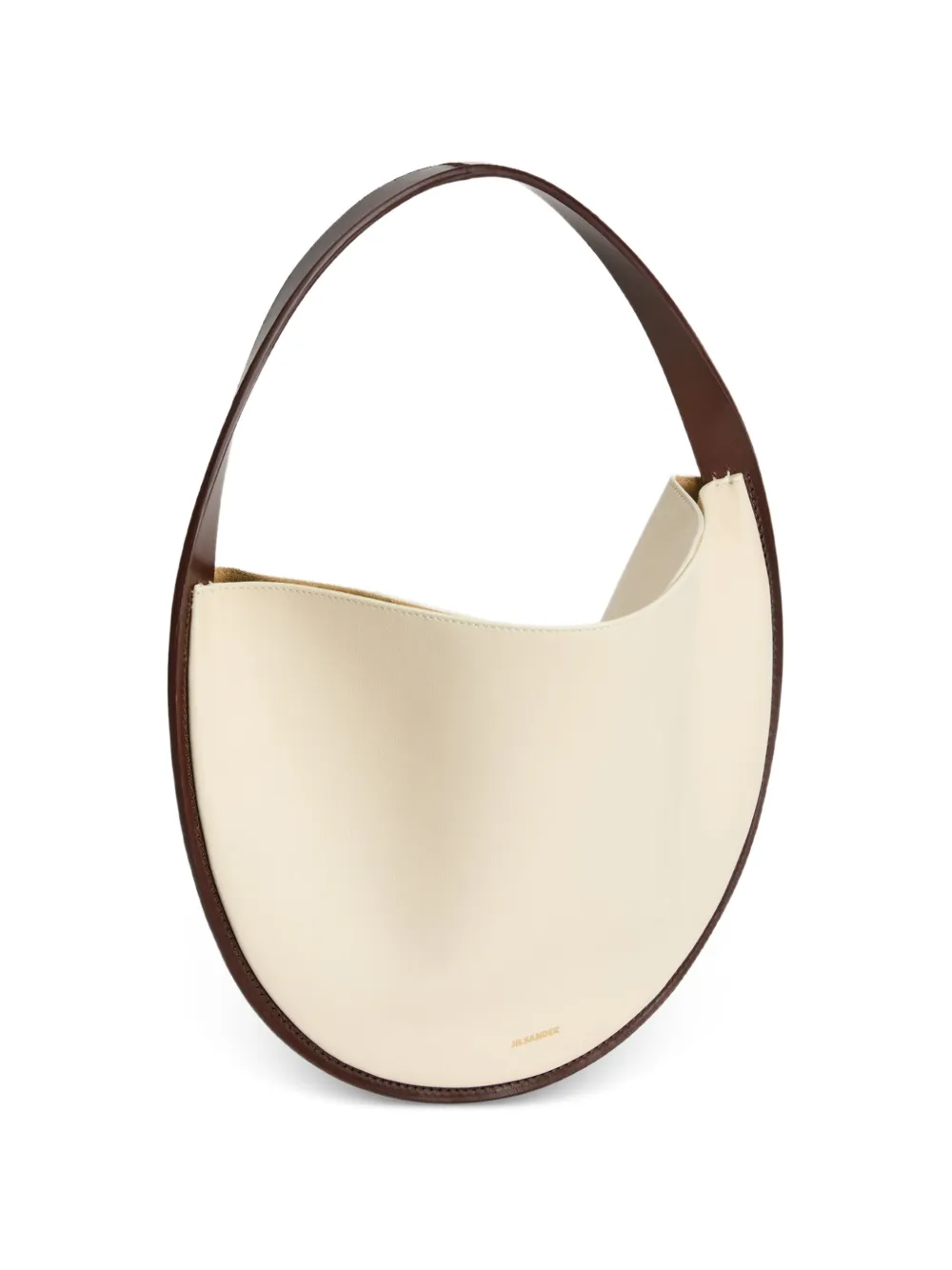 Jil Sander Pivot schoudertas Beige