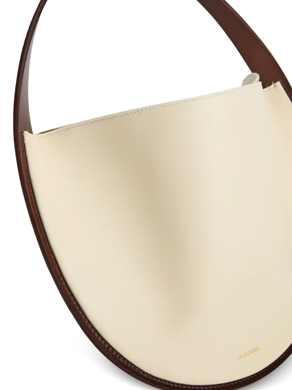 Jil Sander Pivot schoudertas Beige