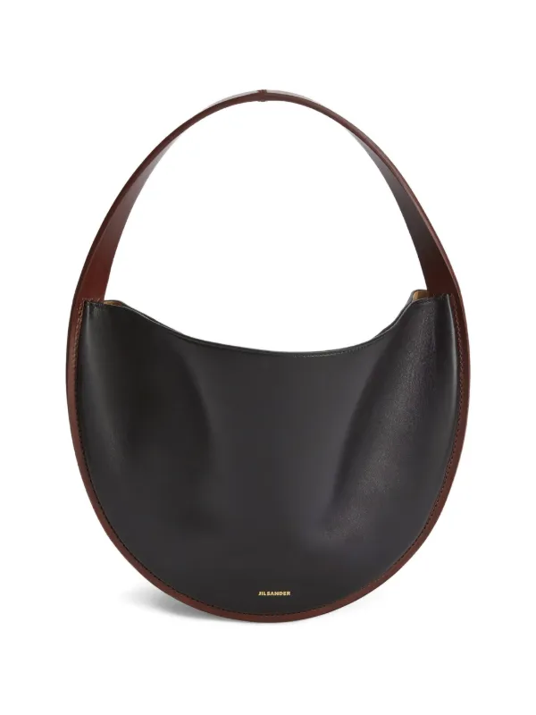 Jil Sander Pivot Shoulder Bag in Black