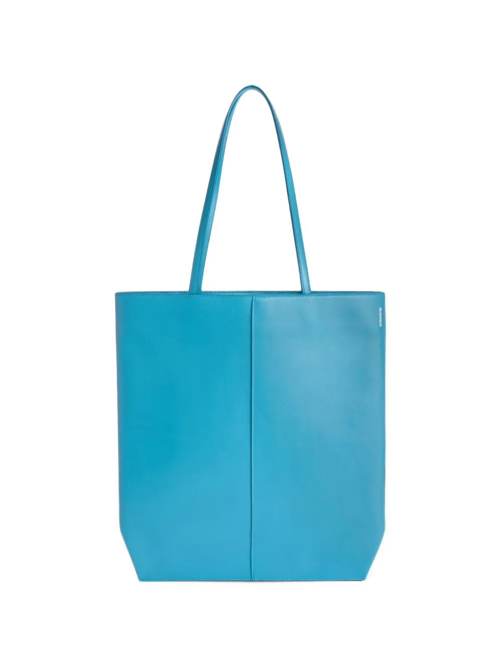 Jil Sander Linea leren shopper Blauw
