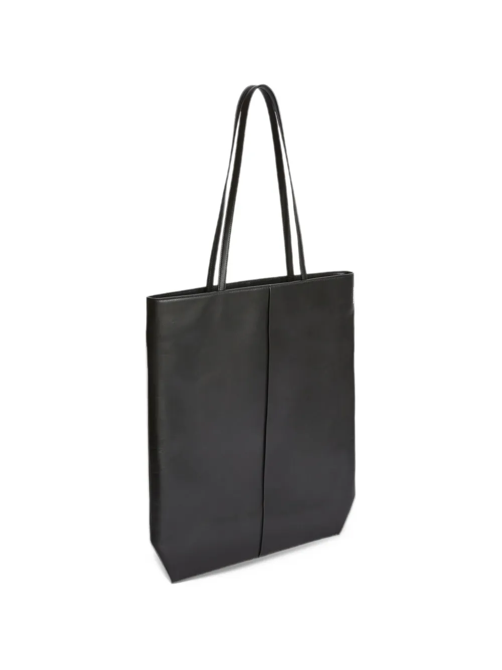 Jil Sander Linea leather tote bag - Black