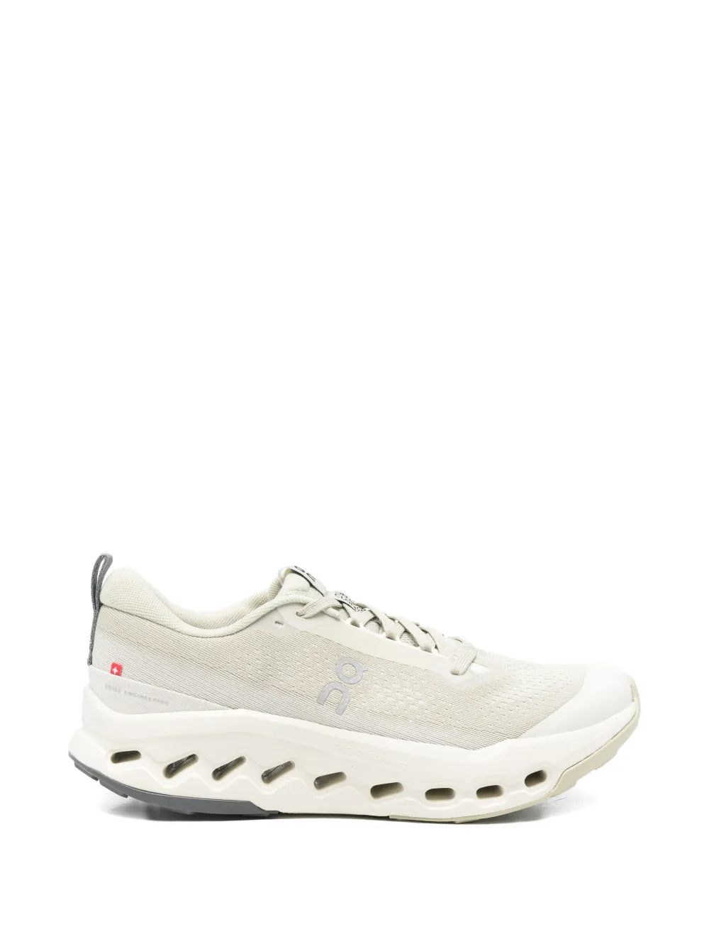 On Running Cloudsurfer Trail 2 perforated sneakers - Toni neutri