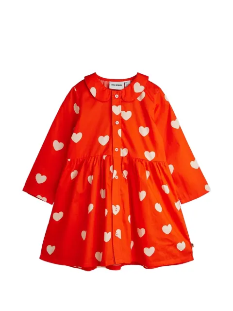 Mini Rodini heart-pattern dress