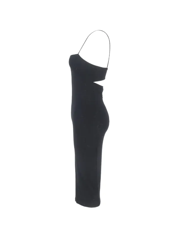 alexander wang cut out dress Alexander Wang Cut out-detail Maxi Dress | Black