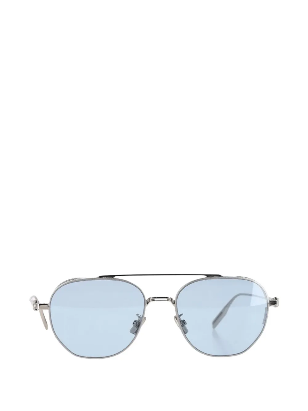 DIOR HOMME EYEWEAR NeoDior Ru pilot-frame sunglasses - Argento