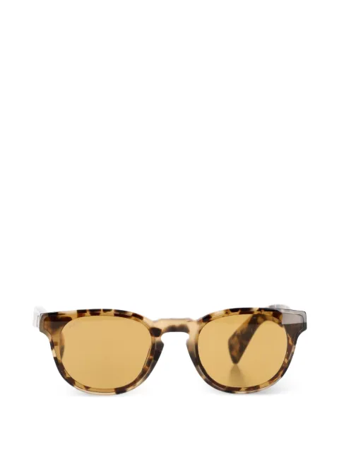 Tod's Vintage round-frame tortoiseshell sunglasses